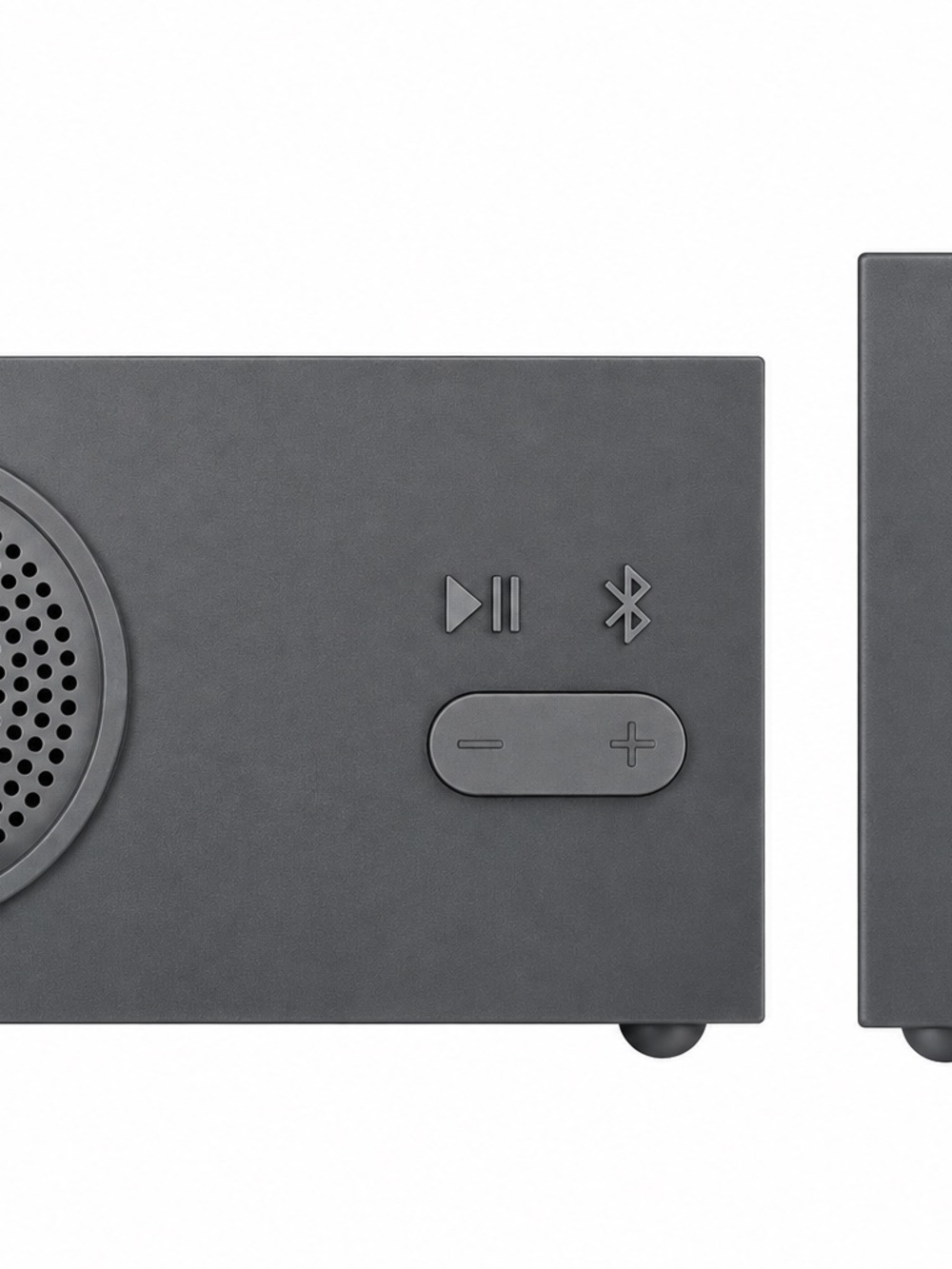 Wireless Bluetooth Portable Speaker - Charcoal Gray